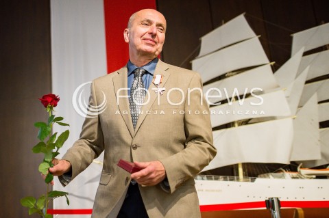  28.04.2018 GDANSK <br />OGOLNOPOLSKIE OBCHODY CZTERDZIESTOLECIA UTWORZENIA WOLNYCH ZWIAZKOW ZAWODOWYCH<br />N/Z LECH ZBOROWSKI<br /> 