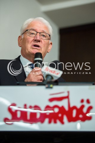  28.04.2018 GDANSK <br />OGOLNOPOLSKIE OBCHODY CZTERDZIESTOLECIA UTWORZENIA WOLNYCH ZWIAZKOW ZAWODOWYCH<br />N/Z KRZYSZTOF WYSZKOWSKI<br /> 