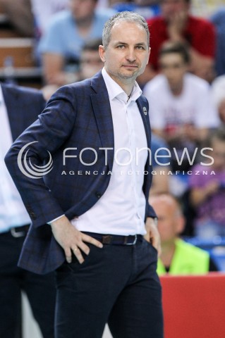  29.04.2018 RZESZOW <br />SIATKOWKA PLUS LIGA 2017/2018 MEN VOLLEYBALL POLAND POLISH PLUSLIGA LEAGUE SEASON 2017/2018 <br />MECZ O 5. MIEJSCE - MECZ NR 3<br />MECZ ASSECO RESOVIA RZESZOW - JASTRZEBSKI WEGIEL <br />N/Z ANDRZEJ KOWAL - I TRENER ( HEAD COACH ) SYLWETKA <br /> 