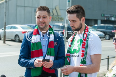  01.05.2018 WARSZAWA<br />KONFERENCJA PRASOWA PATRYKA JAKIEGO DOTYCZACA SPORTU<br />N/Z PATRYK JAKI<br /> 
