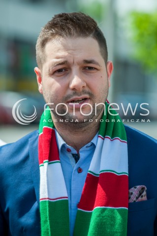  01.05.2018 WARSZAWA<br />KONFERENCJA PRASOWA PATRYKA JAKIEGO DOTYCZACA SPORTU<br />N/Z PATRYK JAKI<br /> 