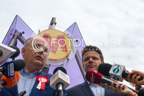  02.05.2018 WARSZAWA<br />KONFERENCJA RAFALA TRZASKOWSKIEGO<br />N/Z RAFAL TRZASKOWSKI PAWEL ZALEWSKI<br /> 