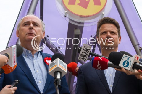 Konferencja Rafała Trzaskowskiego w Warszawie