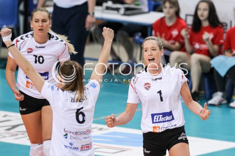  02.05.2018 RZESZOW <br />SIATKOWKA LIGA SIATKOWKI KOBIET LSK 2017/2018 WOMEN VOLLEYBALL POLAND POLISH LEAGUE <br />FAZA PLAYOFF - MECZ O 3. MIEJSCE - 3. MECZ <br />MECZ DEVELOPRES SKYRES RZESZOW - GROT BUDOWLANI LODZ <br />N/Z HELENE ROUSSEAUX ADELA HELIC RADOSC EMOCJE <br /> 