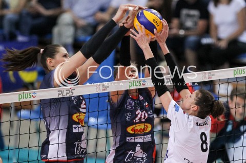 02.05.2018 RZESZOW <br />SIATKOWKA LIGA SIATKOWKI KOBIET LSK 2017/2018 WOMEN VOLLEYBALL POLAND POLISH LEAGUE <br />FAZA PLAYOFF - MECZ O 3. MIEJSCE - 3. MECZ <br />MECZ DEVELOPRES SKYRES RZESZOW - GROT BUDOWLANI LODZ <br />N/Z GABRIELA POLANSKA MARTYNA GRAJBER ANNA KACZMAR <br /> 