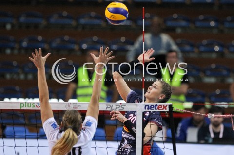  02.05.2018 RZESZOW <br />SIATKOWKA LIGA SIATKOWKI KOBIET LSK 2017/2018 WOMEN VOLLEYBALL POLAND POLISH LEAGUE <br />FAZA PLAYOFF - MECZ O 3. MIEJSCE - 3. MECZ <br />MECZ DEVELOPRES SKYRES RZESZOW - GROT BUDOWLANI LODZ <br />N/Z MARTYNA GRAJBER <br /> 