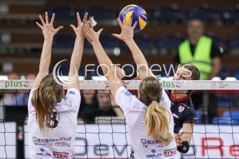  02.05.2018 RZESZOW <br />SIATKOWKA LIGA SIATKOWKI KOBIET LSK 2017/2018 WOMEN VOLLEYBALL POLAND POLISH LEAGUE <br />FAZA PLAYOFF - MECZ O 3. MIEJSCE - 3. MECZ <br />MECZ DEVELOPRES SKYRES RZESZOW - GROT BUDOWLANI LODZ <br />N/Z MARTYNA GRAJBER <br /> 