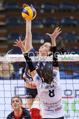  02.05.2018 RZESZOW <br />SIATKOWKA LIGA SIATKOWKI KOBIET LSK 2017/2018 WOMEN VOLLEYBALL POLAND POLISH LEAGUE <br />FAZA PLAYOFF - MECZ O 3. MIEJSCE - 3. MECZ <br />MECZ DEVELOPRES SKYRES RZESZOW - GROT BUDOWLANI LODZ <br />N/Z JULIA TWARDOWSKA <br /> 