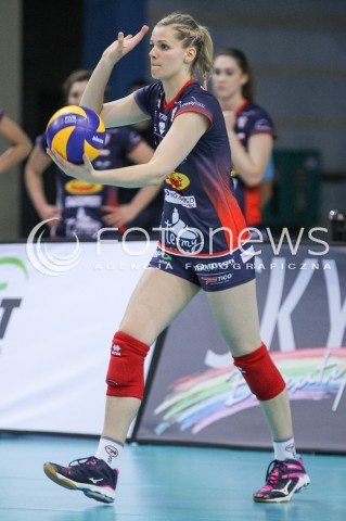  02.05.2018 RZESZOW <br />SIATKOWKA LIGA SIATKOWKI KOBIET LSK 2017/2018 WOMEN VOLLEYBALL POLAND POLISH LEAGUE <br />FAZA PLAYOFF - MECZ O 3. MIEJSCE - 3. MECZ <br />MECZ DEVELOPRES SKYRES RZESZOW - GROT BUDOWLANI LODZ <br />N/Z PAVLA PAULA VINCOUROVA SYLWETKA <br /> 