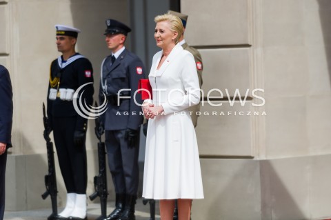  02.05.2018 WARSZAWA <br />DZIEN FLAGI POLSKIEJ Z UDZIALEM PREZYDENTA RP<br />N/Z AGATA KORNHAUSER DUDA<br /> 