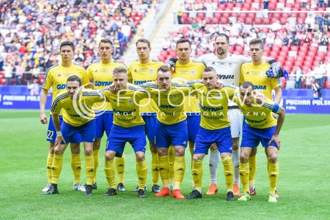  02.05.2018 WARSZAWA<br />PILKA NOZNA - FINAL PUCHARU POLSKI PZPN 2017/2018<br />FOOTBALL - PZPN POLISH CUP FINAL 2017/2018<br />MECZ ARKA GDYNIA - LEGIA WARSZAWA<br />N/Z ARKA GDYNIA<br /> 