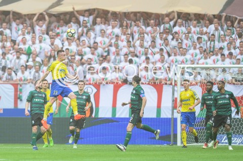  02.05.2018 WARSZAWA<br />
PILKA NOZNA - FINAL PUCHARU POLSKI PZPN 2017/2018<br />
FOOTBALL - PZPN POLISH CUP FINAL 2017/2018<br />
MECZ ARKA GDYNIA - LEGIA WARSZAWA<br />
N/Z MARCIN WARCHOLAK CHRIS PHILIPPS MIROSLAV RADOVIC CARLOS DIAS<br />
 