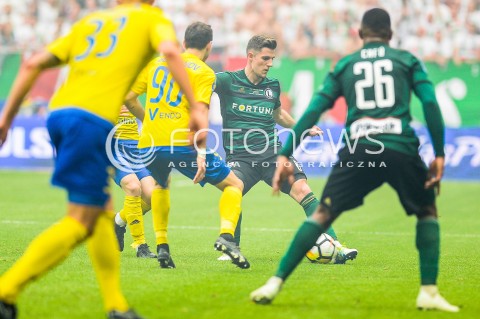  02.05.2018 WARSZAWA<br />
PILKA NOZNA - FINAL PUCHARU POLSKI PZPN 2017/2018<br />
FOOTBALL - PZPN POLISH CUP FINAL 2017/2018<br />
MECZ ARKA GDYNIA - LEGIA WARSZAWA<br />
N/Z ANDRIJ BOGDANOV CHRIS PHILIPPS<br />
 