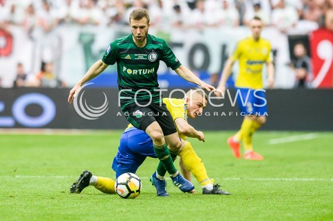 02.05.2018 WARSZAWA<br />
PILKA NOZNA - FINAL PUCHARU POLSKI PZPN 2017/2018<br />
FOOTBALL - PZPN POLISH CUP FINAL 2017/2018<br />
MECZ ARKA GDYNIA - LEGIA WARSZAWA<br />
N/Z DOMAGOJ ANTOLIC MICHAL NALEPA<br />
 