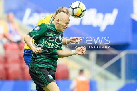  02.05.2018 WARSZAWA<br />
PILKA NOZNA - FINAL PUCHARU POLSKI PZPN 2017/2018<br />
FOOTBALL - PZPN POLISH CUP FINAL 2017/2018<br />
MECZ ARKA GDYNIA - LEGIA WARSZAWA<br />
N/Z MICHAL PAZDAN RAFAL SIEMASZKO<br />
 