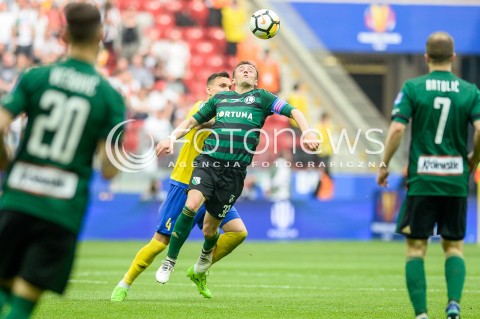  02.05.2018 WARSZAWA<br />
PILKA NOZNA - FINAL PUCHARU POLSKI PZPN 2017/2018<br />
FOOTBALL - PZPN POLISH CUP FINAL 2017/2018<br />
MECZ ARKA GDYNIA - LEGIA WARSZAWA<br />
N/Z MIROSLAV RADOVIC<br />
 