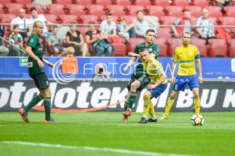  02.05.2018 WARSZAWA<br />
PILKA NOZNA - FINAL PUCHARU POLSKI PZPN 2017/2018<br />
FOOTBALL - PZPN POLISH CUP FINAL 2017/2018<br />
MECZ ARKA GDYNIA - LEGIA WARSZAWA<br />
N/Z ADAM HLOUSEK MICHAL NALEPA JAROSLAW NIEZGODA MARCUS DA SILVA<br />
 