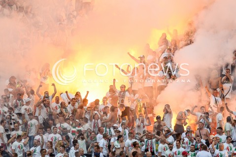  02.05.2018 WARSZAWA<br />
PILKA NOZNA - FINAL PUCHARU POLSKI PZPN 2017/2018<br />
FOOTBALL - PZPN POLISH CUP FINAL 2017/2018<br />
MECZ ARKA GDYNIA - LEGIA WARSZAWA<br />
N/Z OPRAWA LEGIA WARSZAWA RACE KIBICE<br />
 