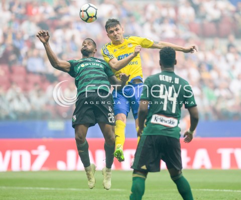  02.05.2018 WARSZAWA<br />PILKA NOZNA - FINAL PUCHARU POLSKI PZPN 2017/2018<br />FOOTBALL - PZPN POLISH CUP FINAL 2017/2018<br />MECZ ARKA GDYNIA - LEGIA WARSZAWA<br />N/Z CARLOS DIAS DAWID SOLDECKI<br /> 