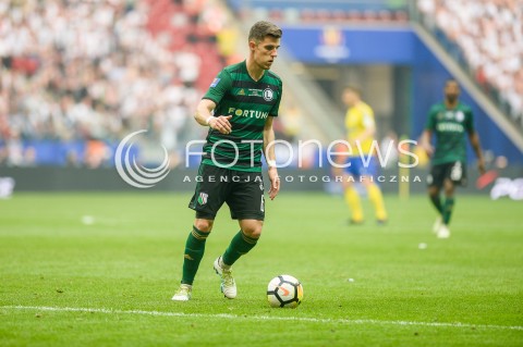  02.05.2018 WARSZAWA<br />PILKA NOZNA - FINAL PUCHARU POLSKI PZPN 2017/2018<br />FOOTBALL - PZPN POLISH CUP FINAL 2017/2018<br />MECZ ARKA GDYNIA - LEGIA WARSZAWA<br />N/Z CHRIS PHILIPPS SYLWETKA<br /> 