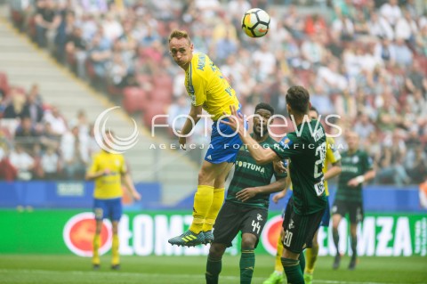  02.05.2018 WARSZAWA<br />PILKA NOZNA - FINAL PUCHARU POLSKI PZPN 2017/2018<br />FOOTBALL - PZPN POLISH CUP FINAL 2017/2018<br />MECZ ARKA GDYNIA - LEGIA WARSZAWA<br />N/Z ADAM MARCINIAK WILLIAM REMY<br /> 