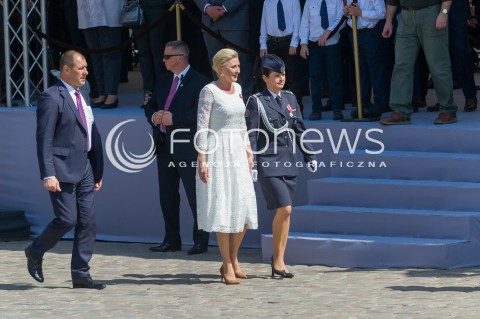  03.05.2018 WARSZAWA <br />OBCHODY SWIETA NARODOWEGO 3 MAJA <br />N/Z AGATA KORNHAUSER DUDA<br /> 