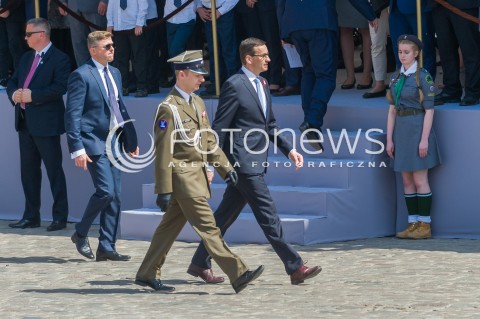  03.05.2018 WARSZAWA <br />OBCHODY SWIETA NARODOWEGO 3 MAJA <br />N/Z PREMIER MATEUSZ MORAWIECKI<br /> 