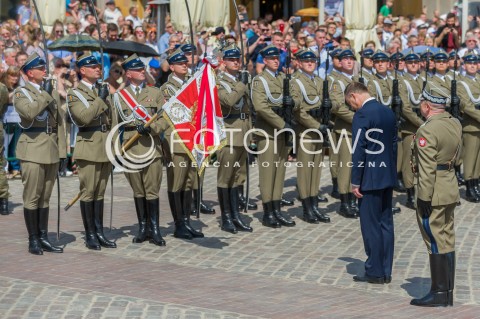  03.05.2018 WARSZAWA <br />OBCHODY SWIETA NARODOWEGO 3 MAJA <br />N/Z PREZYDENT RP ANDRZEJ DUDA WOJSKO ZOLNIERZE<br /> 