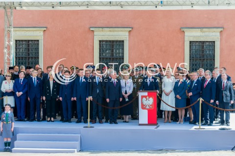  03.05.2018 WARSZAWA <br />OBCHODY SWIETA NARODOWEGO 3 MAJA <br />N/Z PREZES SN MALGORZATA GERSDORF PREZES TK JULIA PRZYLEBSKA MARIUSZ BLASZCZAK MATEUSZ MORAWIECKI STANISLAW KARCZEWSKI PREZYDENT RP ANDRZEJ DUDA AGATA KORNHAUSER DUDA KRZYSZTOF SZCZERSKI<br /> 