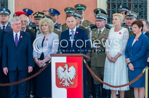  03.05.2018 WARSZAWA <br />OBCHODY SWIETA NARODOWEGO 3 MAJA <br />N/Z STANISLAW KARCZEWSKI PREZYDENT RP ANDRZEJ DUDA AGATA KORNHAUSER DUDA<br /> 