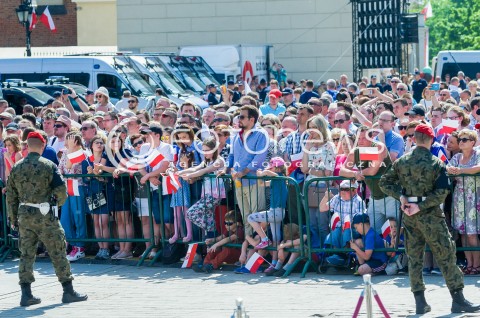  03.05.2018 WARSZAWA <br />OBCHODY SWIETA NARODOWEGO 3 MAJA <br />N/Z MIESZKANCY WARSZAWY<br /> 