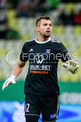  04.05.2018 GDANSK<br />PILKA NOZNA - EKSTRAKLASA SEZON 2017/2018<br />MECZ LECHIA GDANSK - BRUK BET TERMALICA NIECIECZA<br />N/Z DARIUSZ TRELA<br /> 