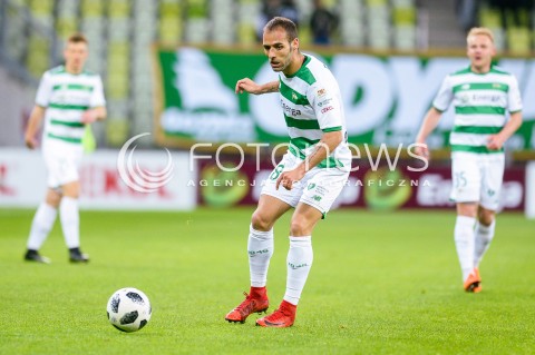  04.05.2018 GDANSK<br />PILKA NOZNA - EKSTRAKLASA SEZON 2017/2018<br />MECZ LECHIA GDANSK - BRUK BET TERMALICA NIECIECZA<br />N/Z FLAVIO PAIXAO<br /> 