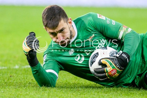  04.05.2018 GDANSK<br />PILKA NOZNA - EKSTRAKLASA SEZON 2017/2018<br />MECZ LECHIA GDANSK - BRUK BET TERMALICA NIECIECZA<br />N/Z DUSAN KUCIAK PORTRET SYLWETKA<br /> 