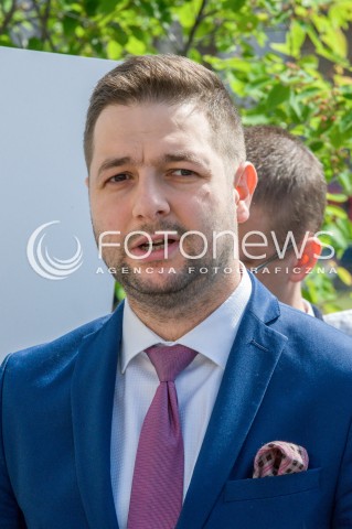  05.05.2018 WARSZAWA<br />KONFERENCJA PATRYKA JAKIEGO NA TEMAT PARKINGOW I ZOBOWIAZAN WYBORCZYCH<br />N/Z PATRYK JAKI<br /> 