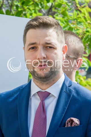  05.05.2018 WARSZAWA<br />KONFERENCJA PATRYKA JAKIEGO NA TEMAT PARKINGOW I ZOBOWIAZAN WYBORCZYCH<br />N/Z PATRYK JAKI<br /> 