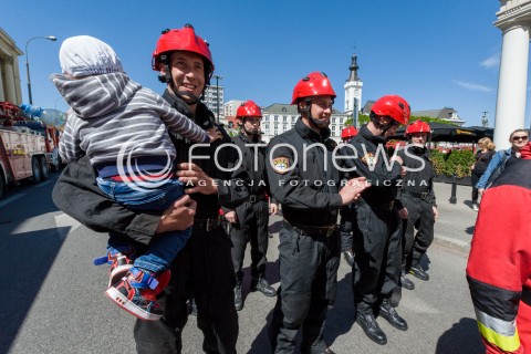  05.05.2018 WARSZAWA<br />DZIEN STRAZAKA<br />N/Z STRAZAK Z DZIECKIEM<br /> 