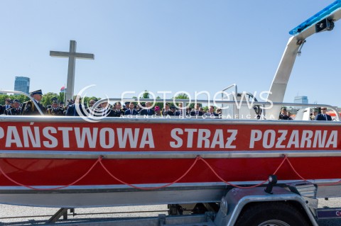  05.05.2018 WARSZAWA<br />DZIEN STRAZAKA<br />N/Z ANDRZEJ DUDA KOMENDANT LESZEK SUSKI MATEUSZ MORAWIECKI JOACHIM BRUDZINSKI JAROSLAW ZIELINSKI PATRYK JAKI PANSTWOWA STRAZ POZARNA<br /> 