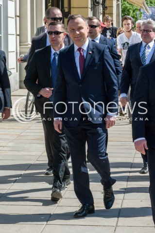  05.05.2018 WARSZAWA<br />DZIEN STRAZAKA<br />N/Z ANDRZEJ DUDA<br /> 