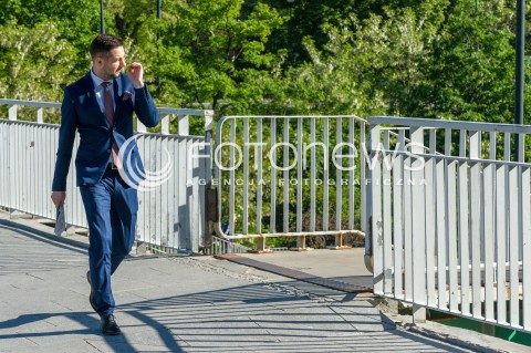  07.05.2018 WARSZAWA<br />KONFERENCJA PATRYKA JAKIEGO <br />3. ZOBOWIAZANIE <br />NOWE MOSTY DLA WARSZAWY<br />N/Z PATRYK JAKI<br /> 