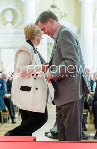  07.05.2018 WARSZAWA<br />INAUGURACYJNE SPOTKANIE SPOLECZNEGO KOMITETU LEWICY OBCHODOW 100 LECIA ODZYSKANIA NIEPODLEGLOSCI<br />N/Z KRZYSZTOF JANIK DANUTA WANIEK<br /> 