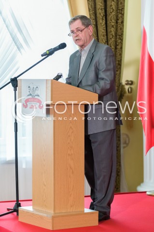  07.05.2018 WARSZAWA<br />INAUGURACYJNE SPOTKANIE SPOLECZNEGO KOMITETU LEWICY OBCHODOW 100 LECIA ODZYSKANIA NIEPODLEGLOSCI<br />N/Z KRZYSZTOF JANIK<br /> 