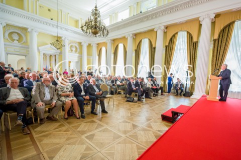  07.05.2018 WARSZAWA<br />INAUGURACYJNE SPOTKANIE SPOLECZNEGO KOMITETU LEWICY OBCHODOW 100 LECIA ODZYSKANIA NIEPODLEGLOSCI<br />N/Z ALEKSANDER KWASNIEWSKI<br /> 
