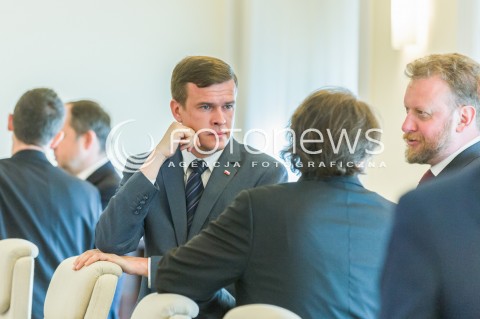  08.05.2018 WARSZAWA<br />POSIEDZENIE RADY MINISTROW<br />N/Z WITOLD BANKA LUKASZ SZUMOWSKI<br /> 