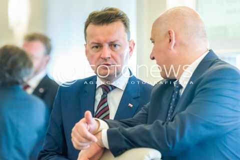  08.05.2018 WARSZAWA<br />POSIEDZENIE RADY MINISTROW<br />N/Z MARIUSZ BLASZCZAK JOACHIM BRUDZINSKI<br /> 