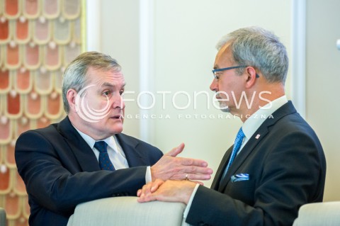  08.05.2018 WARSZAWA<br />POSIEDZENIE RADY MINISTROW<br />N/Z PIOTR GLINSKI JERZY KWIECINSKI<br /> 