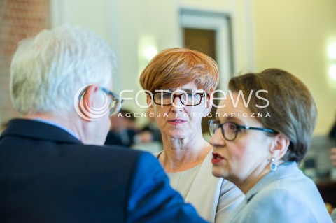  08.05.2018 WARSZAWA<br />POSIEDZENIE RADY MINISTROW<br />N/Z ELZBIETA RAFALSKA ANNA ZALEWSKA<br /> 