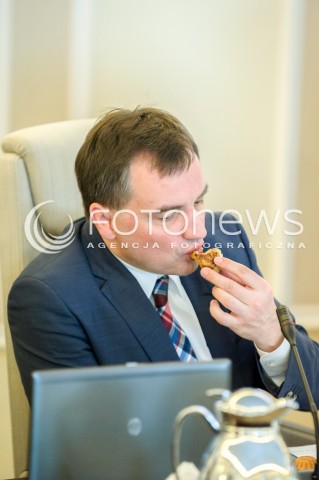  08.05.2018 WARSZAWA<br />POSIEDZENIE RADY MINISTROW<br />N/Z ZBIGNIEW ZIOBRO<br /> 