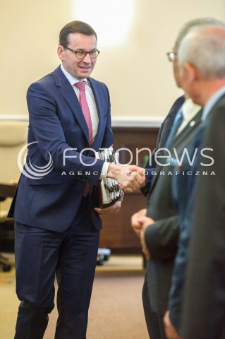  08.05.2018 WARSZAWA<br />POSIEDZENIE RADY MINISTROW<br />N/Z PREMIER MATEUSZ MORAWIECKI<br /> 