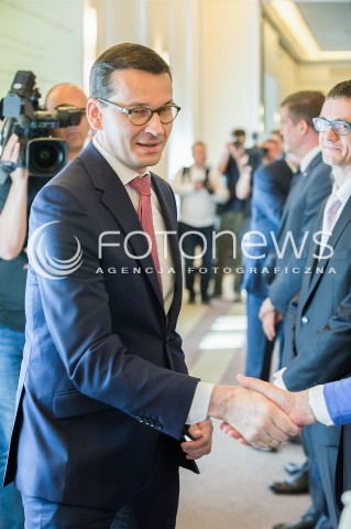  08.05.2018 WARSZAWA<br />POSIEDZENIE RADY MINISTROW<br />N/Z PREMIER MATEUSZ MORAWIECKI<br /> 